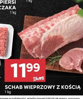 Schab wieprzowy z kością promocja w Stokrotka