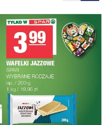 Wafelki Jazzowe SPAR promocja w SPAR