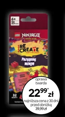Książka LEGO Ninjago Re-Create Przepisy Ninja promocja w Empik