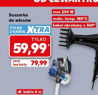 Suszarka do włosów promocja w Kaufland