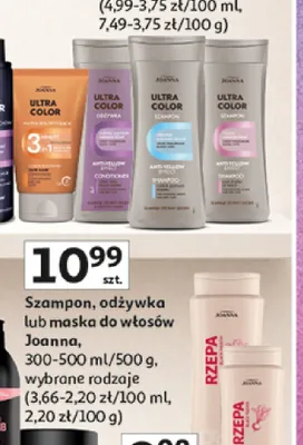 Odżywka do włosów Joanna promocja w Auchan