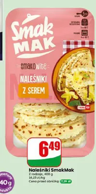 Naleśniki z serem SmakMak promocja w Dino