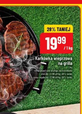 Karkówka wieprzowa na grilla promocja w POLOmarket