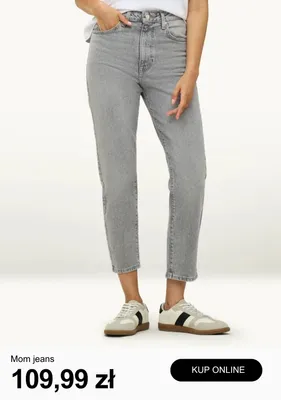 Spodnie jeansowe Mom jeans promocja w C&A