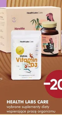 Wybrane suplementy diety wspierające pracę organizmu Health Labs Care promocja w Super-Pharm