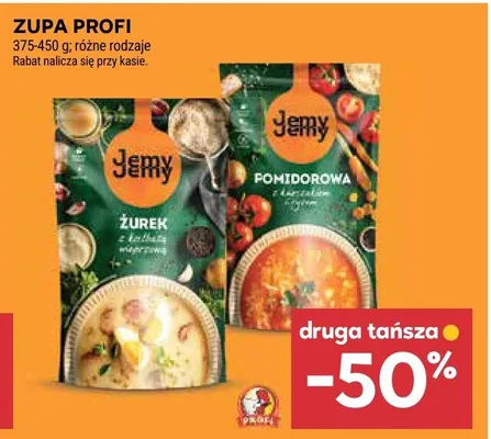Zupa Profi Jemy Jemy pomidorowa z łazankami promocja w Stokrotka