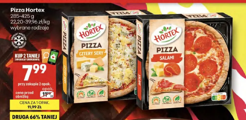 Pizza Hortex Salami promocja w Delikatesy Centrum