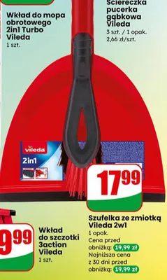 Szufelka ze zmiotką 2w1 promocja w Dino