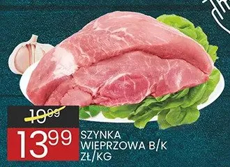 Szynka wieprzowa promocja w Wafelek