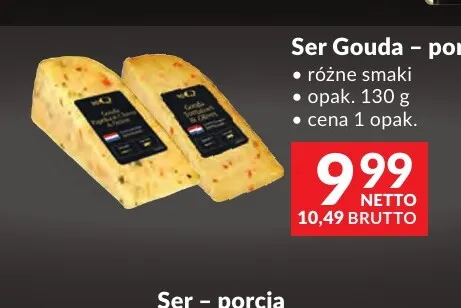 Ser gouda porcja promocja w Makro