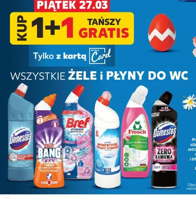 Żele i płyny do WC wszystkie rodzaje  promocja w Kaufland