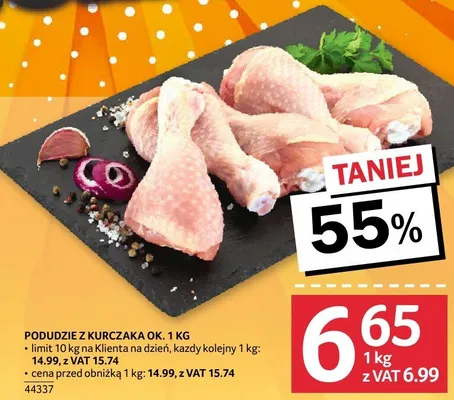 Podudzie z kurczaka ok. 1 KG promocja w Selgros