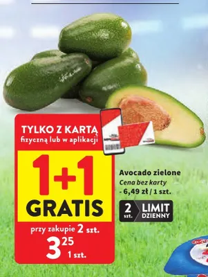 Avocado zielone promocja w Intermarche