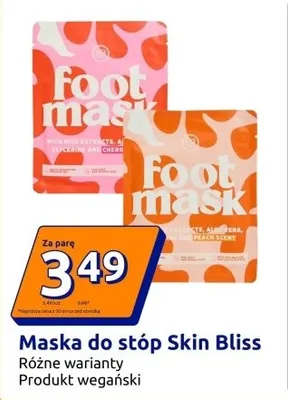 Maska do stóp różne warianty promocja w Action