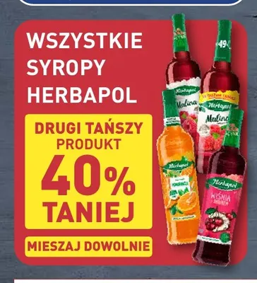 Syrop Herbapol pomarańcza promocja w Aldi