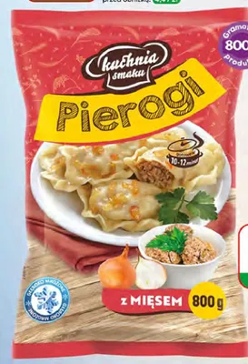 Pierogi z mięsem Kuchnia Smaku promocja w Dino