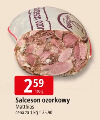 Salceson ozorkowy promocja w Leclerc