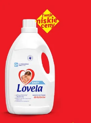 Mleczko do prania Lovela Baby do kolorów promocja w Lidl