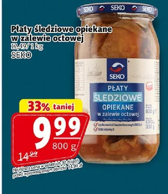 Płaty śledziowe opiekane w zalewie octowej promocja w Prim Market