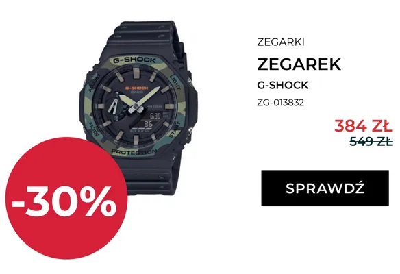 Zegarek G-Shock promocja w Briju