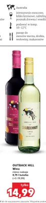 Wino czerwone Outback Hill Shiraz-Cabernet Sauvignon promocja w Kaufland