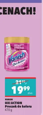 OXI ACTION Proszek do koloru promocja w Biedronka