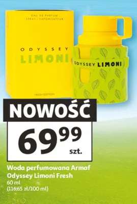 Woda perfumowana Armaf Odyssey Limoni Fresh promocja w Auchan