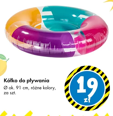 Kółko do pływania Øok.91 cm promocja w Tedi