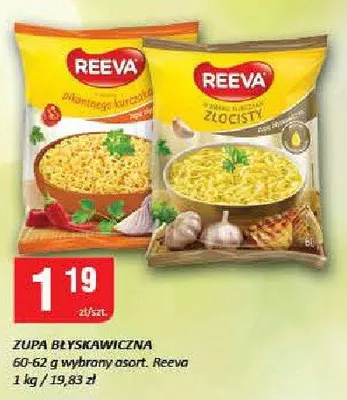 Zupa błyskawiczna Reeva pikantnego kurczaka promocja w Chorten
