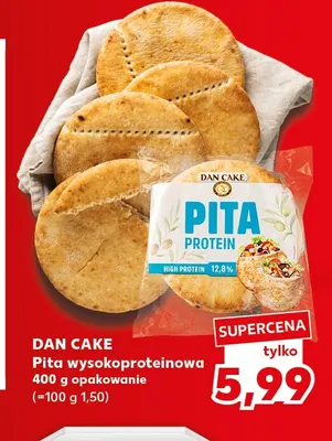 Pita wysokoproteinowa Dan Cake promocja w Kaufland