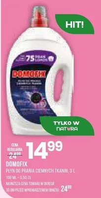 Płyn do prania ciemnych tkanin promocja w Drogerie Natura