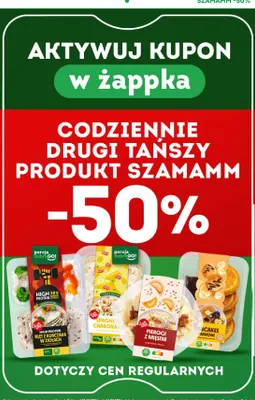 Spaghetti Carbonara Szamamm Porcja dobreGO! promocja w Żabka