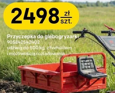 Przyczepka do glebogryzarki 90584254202 promocja w Castorama