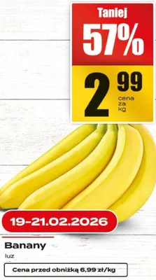 Banany promocja w Supeco