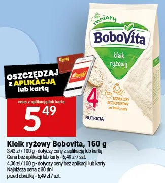 Kleik ryżowy Bobovita promocja w Twój Market