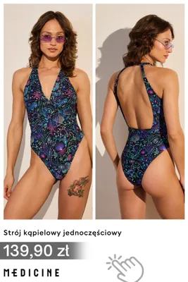Strój kąpielowy jednoczęściowy Medicine promocja w Medicine