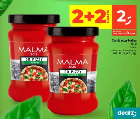 Sos do pizzy łagodny promocja w Dealz