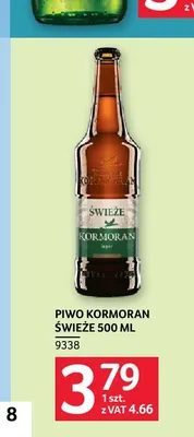 Piwo Kormoran Świeże promocja w Selgros