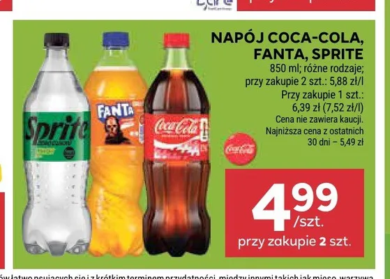 Napój Fanta promocja w Stokrotka