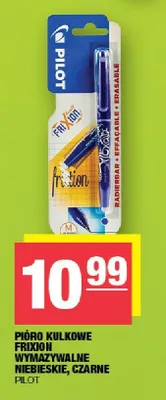 Pióro kulkowe wymazywalne Pilot Frixion niebieskie promocja w SPAR
