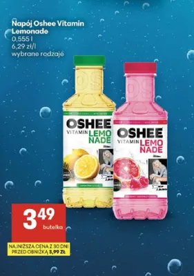 Napój Oshee Vitamin Lemonade promocja w Delikatesy Centrum