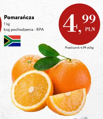 Pomarańcze promocja w Market Point