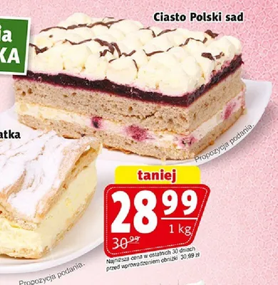 Ciasto Polski sad promocja w Prim Market