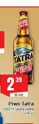 Piwo Tatra Jasne Pełne promocja w Premium Nasz Sklep