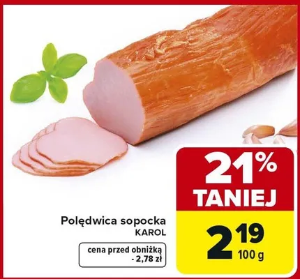 Polędwica sopocka promocja w Carrefour