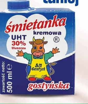 Śmietanka kremowa UHT Gostyńska 30% promocja w Dino