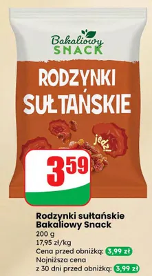 Rodzynki sułtańskie promocja w Dino