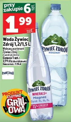 Woda Żywiec Zdrój promocja w TOPAZ