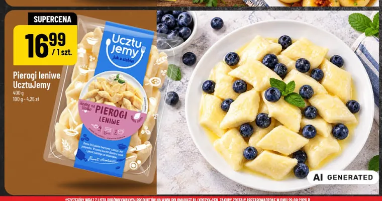 Pierogi leniwe UcztuJemy promocja w POLOmarket