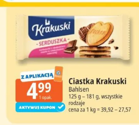 Ciastka Krakuski promocja w Leclerc